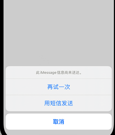 遂平apple维修iPhone上无法正常发送iMessage信息